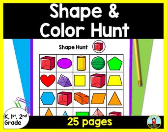 Colors and Shapes Bingo