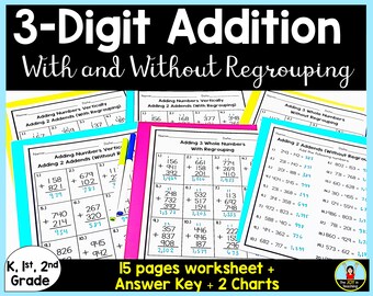 3-Digit Addition Worksheet