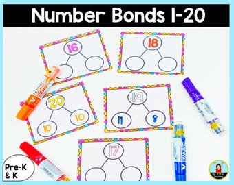 Number Bonds 1-20 Activity
