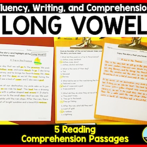 Long Vowel Reading Comprehension Passage