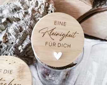 Vorratsglas | Vorratsdose | Geschenkidee für Plätzchen | div. Sprüche | Kleinigkeit| personalisierbar