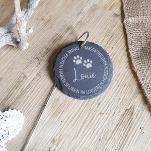 XL Erinnerungsbox mit Pfote Erinnerungskiste Holzkiste Holzbox Geschenkidee Haustier Hund Katze personalisiert & individuell image 8