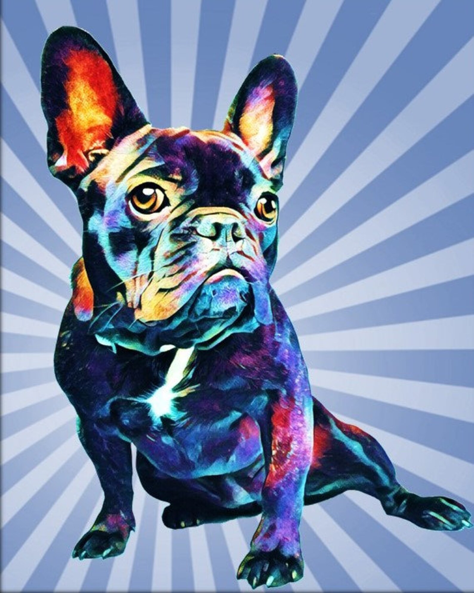 Paint by numbers French bulldog Paint by numbers kit Dog Etsy