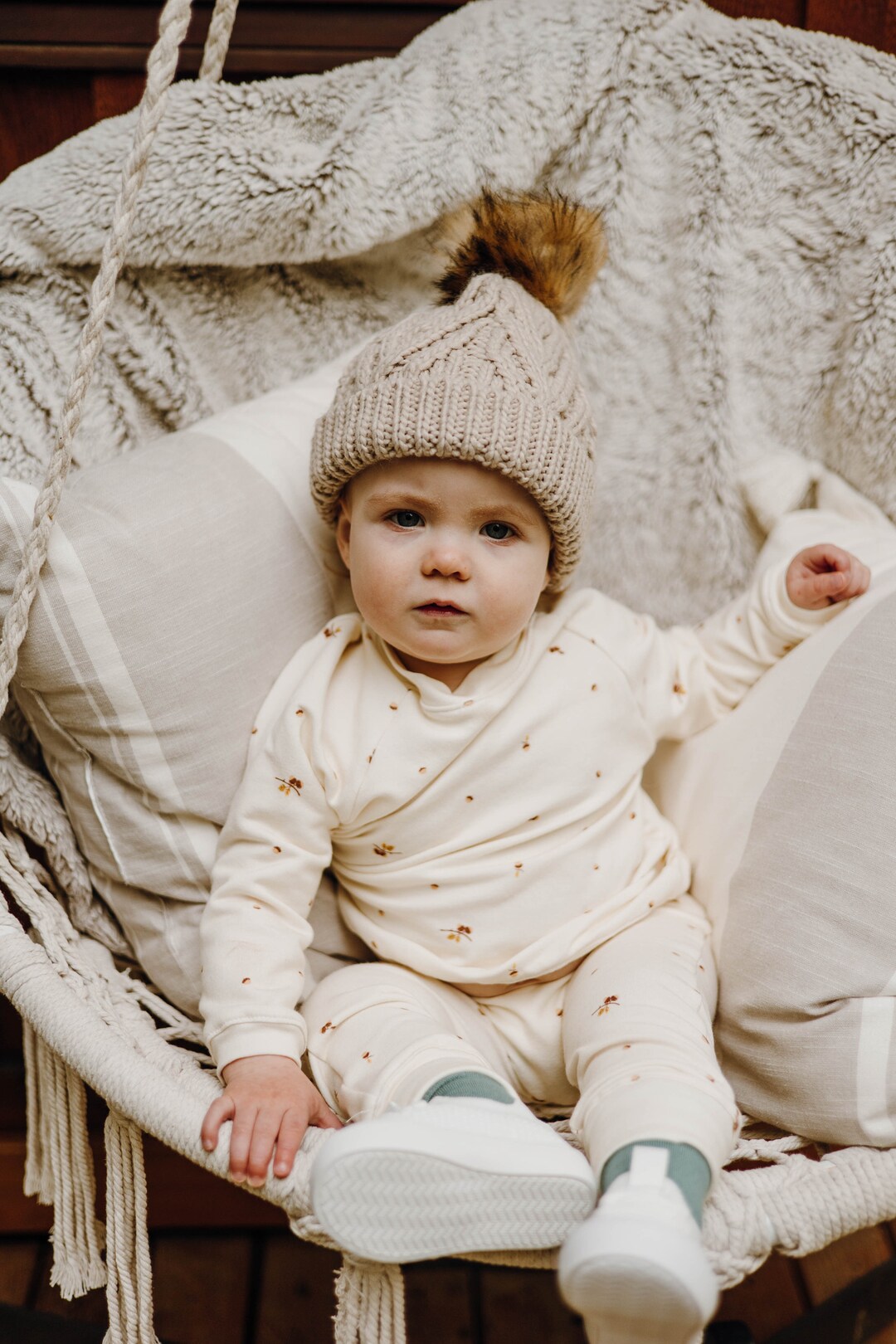 PNW Organic Baby Clothes, Organic Fall Baby Sweatshirt and Joggers ...