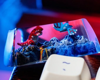 Custom  2U Keycaps,  Keycaps Artisan Keycap Cute Keycap Cherry MX Keycaps Artisan Keycaps Anime