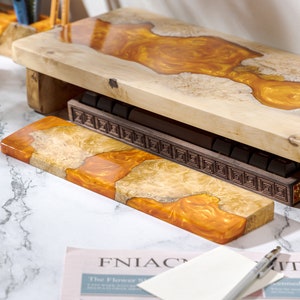 Benutzerdefinierte Holz Handballenauflage, Holz mechanische Tastatur Fall, benutzerdefinierte Holz Handgelenkauflage, benutzerdefinierte Tastatur Handgelenkauflage, handgemachtes Geschenk