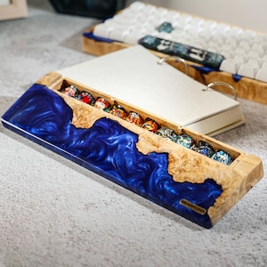 Benutzerdefinierte Holz Handballenauflage, Holz mechanische Tastatur Fall, benutzerdefinierte Holz Handgelenkauflage, benutzerdefinierte Tastatur Handgelenkauflage, handgemachtes Geschenk