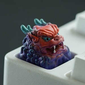 Custom Artisan Keycaps ESC Keycap Custom Mechanical Keyboard Custom Keyboard Keys for Cherry MX Keycaps, Gaming Decor, Halloween Gift