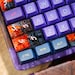 Black Orange Koi Artisan Keycap, Custom Keycaps, Koi Fish Resin Keycap ...
