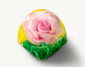 Tecla artesanal personalizada, tecla de resina ESC, tecla de resina hecha a mano, teclas de anime, teclas japonesas, teclas de anime, teclas lindas, regalo para ella