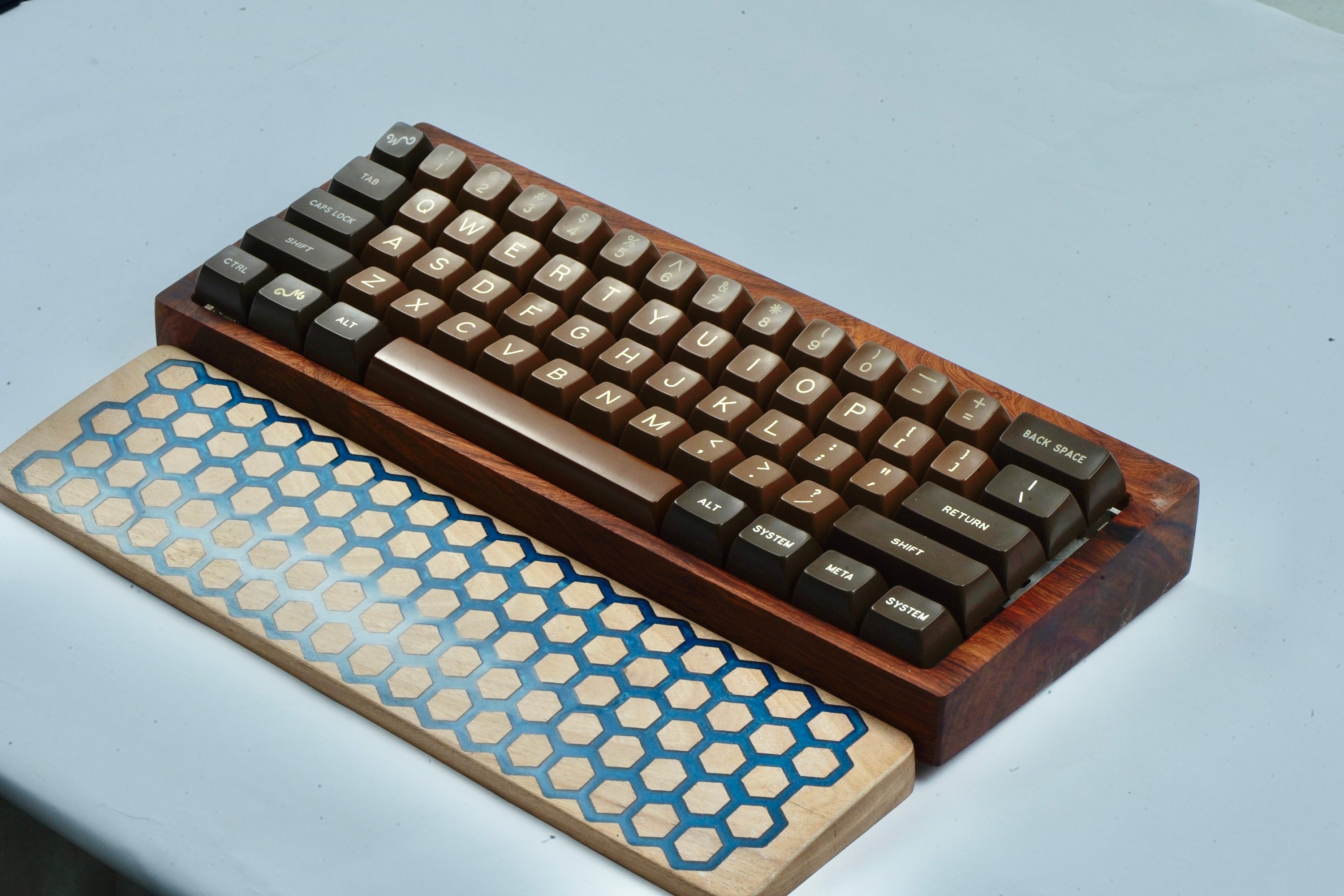 Wood Mechanical Keyboard Case, Mechanical Keyboard Case