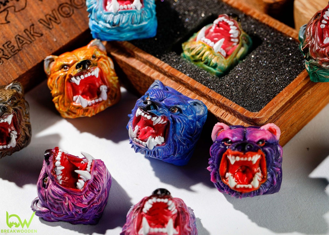 Artisan Keycap, Keycap, Keycaps Resin, Keycap Handmade SA Keycaps for ...