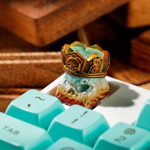Artisan Keycap, custom keycap, keycaps Resin, Keycap Handmade SA Keycaps For Cherry MX, Anime Keycap, Esc Keycap | Gift for him