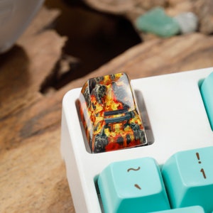 Torii Gate Artisan Keycap, Japanse Keycaps, Artisan Keycap, Torii Gate Custom Keycaps, Cherry MX Keycaps afbeelding 2