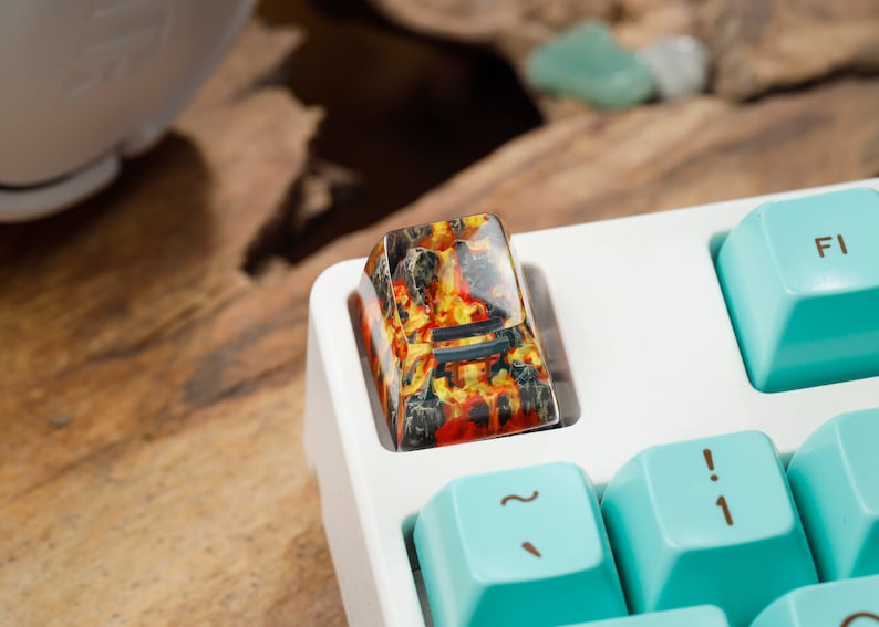 Torii Gate Artisan Keycap, Japanse Keycaps, Artisan Keycap, Torii Gate Custom Keycaps, Cherry MX Keycaps afbeelding 2