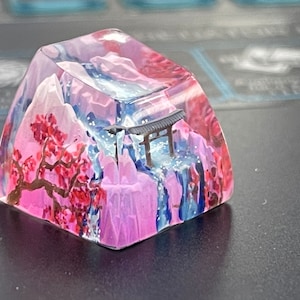 Torii Gate Artisan Keycap, Japanese Keycaps, Artisan Resin Keycap, Torii Gate Custom Keycaps, Cherry MX Keycaps, Mechanical Keyboard