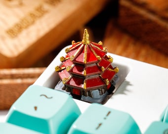 Custom Artisan Keycap, ESC Resin Keycap, Resin Handmade Keycap, Keycaps anime, Japanese keycaps, keycap anime, Cute keycaps, Gift for dad