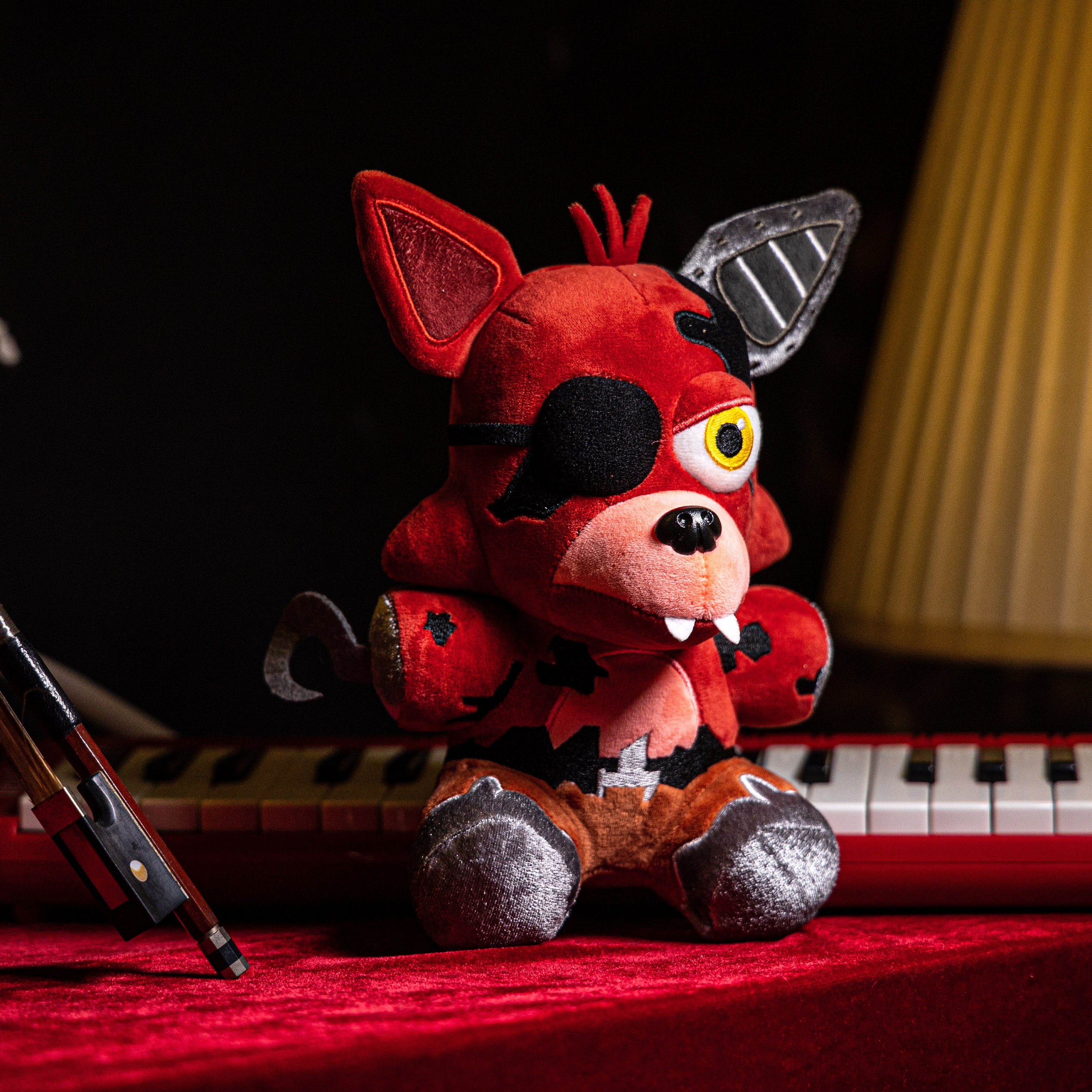 Withered Foxy in Horror Video Game Customs Nightmare Toys 