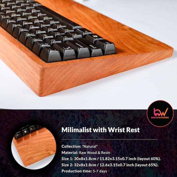 THE MINIMALIST Wood Case, Mechanical Keyboard Case, Custom
