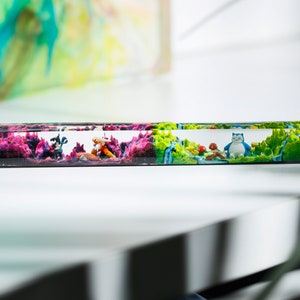Pokemon Spacebar Artisan Keycap, Resin 6.25U Spacebar, Handmade ...