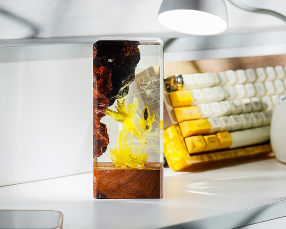 Epoxy wood night light deals