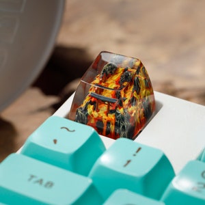 Torii Gate Artisan Keycap, Japanse Keycaps, Artisan Keycap, Torii Gate Custom Keycaps, Cherry MX Keycaps afbeelding 5