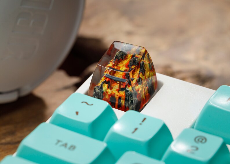 Torii Gate Artisan Keycap, Japanse Keycaps, Artisan Keycap, Torii Gate Custom Keycaps, Cherry MX Keycaps afbeelding 5
