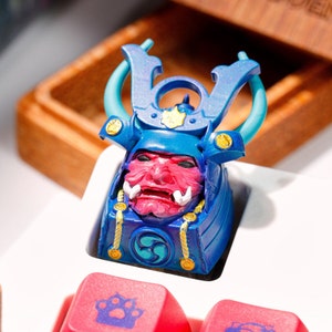 Aangepaste ambachtelijke keycap, ESC-hars keycap, hars handgemaakte keycap, keycaps anime, Japanse keycaps, keycap anime, leuke keycaps, cadeau voor hem