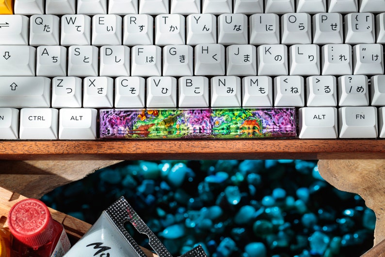 Spacebar Keycap, Custom Keycap Artisan, Artisan Keycap Resin, Keycap ...