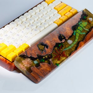 The Armadillo Cave Wrist Rest, Resin Wrist Rest, Keyboard Wrist Rest, Wrist Rest Keyboard, Wooden Wrist Rest, Wrist Rest Resin