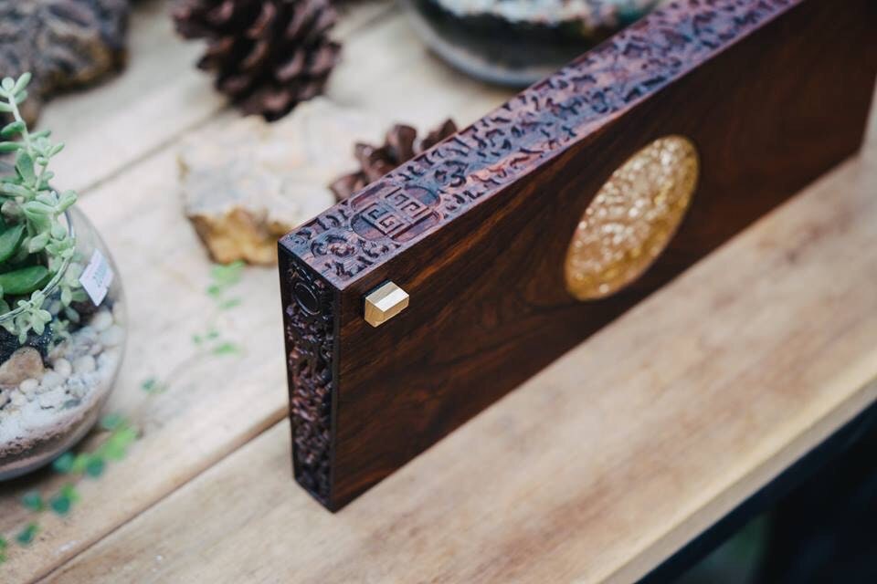 The Royal Wood Mechanical Keyboard Case, Mechanical Keyboard Case, Custom Keyboard Case, Wooden Keyboard Cover