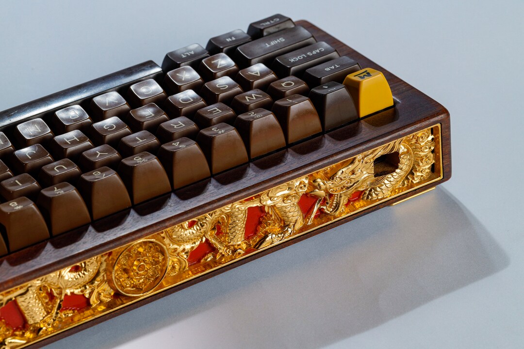 THE GREAT EMPERIAL Wood Keyboard Case, Mechanical Keyboard