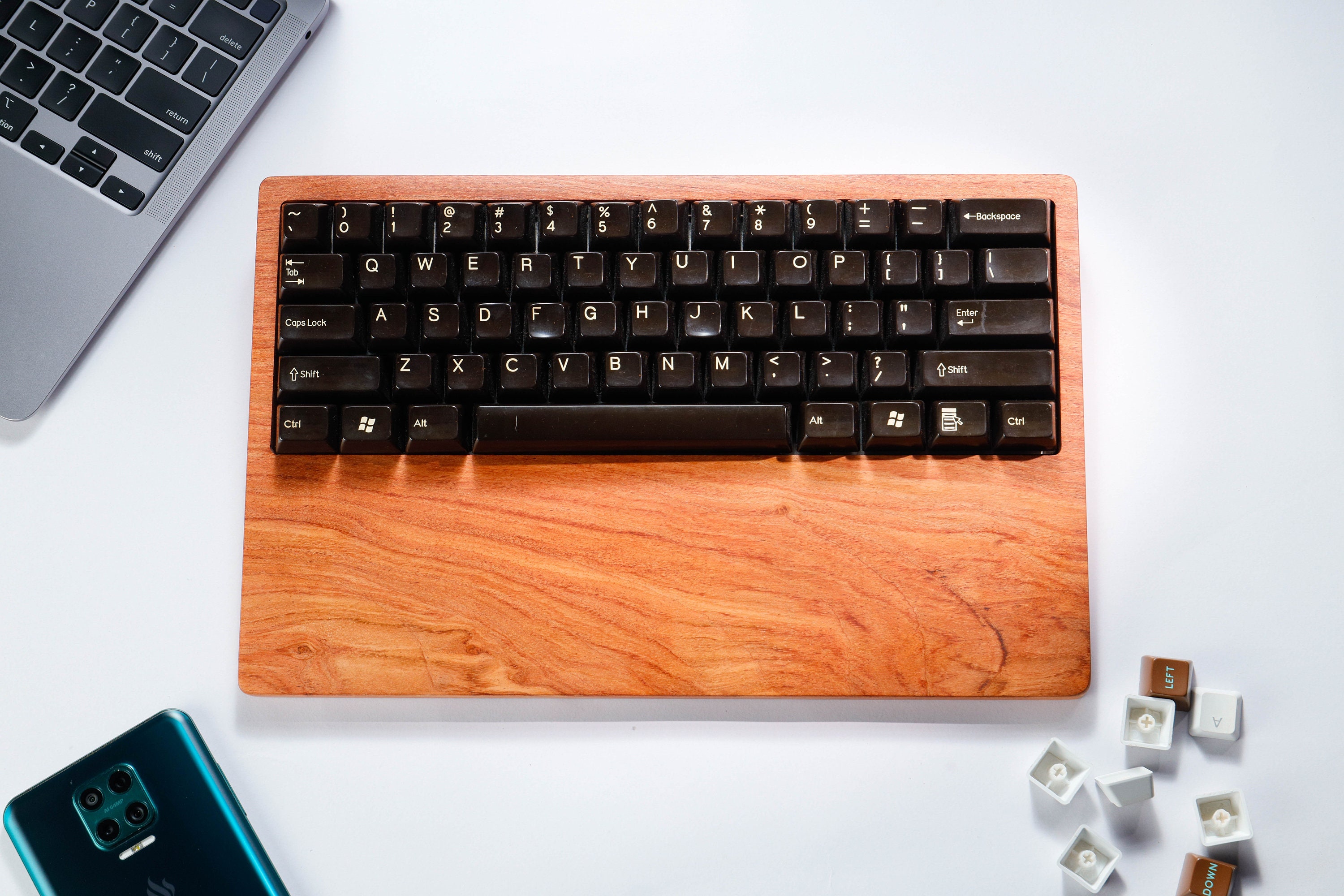 THE MINIMALIST Wood Case, Mechanical Keyboard Case, Custom Keyboard ...