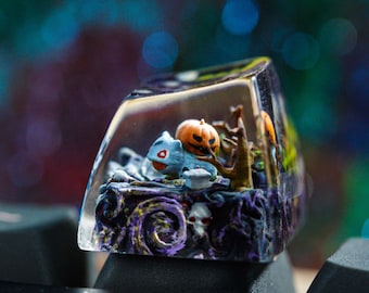 Halloween Custom Keycaps, Keycaps, Artisan Keycaps Anime Keycap, Halloween Keycap, Cherry MX Keycaps, Christmas Gift, Xmas Gift for kids