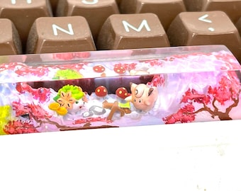 Custom  Spacebar Artisan Keycap,  Artisan Keycap,  Spacebar Keycap,  Spacebar, Anime Keycaps | Gift for dad