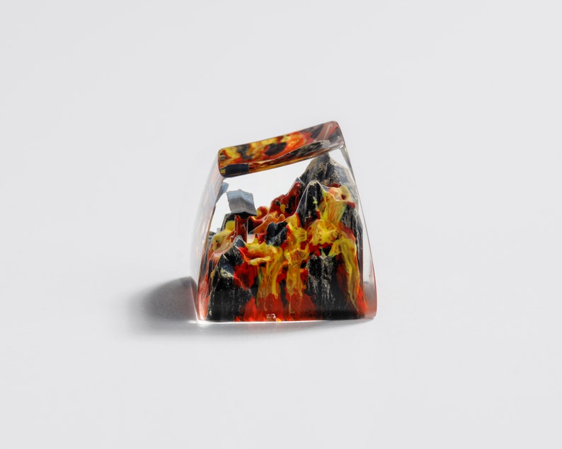 Torii Gate Artisan Keycap, Japanse Keycaps, Artisan Keycap, Torii Gate Custom Keycaps, Cherry MX Keycaps afbeelding 7