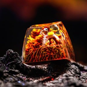 Anime Keycap, Custom Keycaps, Artisan Keycap, Artisan Keycap Cute, Artisan Keycap Anime, Cherry MX Tastenkappen für mechanische Tastatur