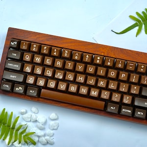 Wood Mechanical Keyboard Case, Mechanical Keyboard Case, Custom Keyboard Case, Wooden Keyboard Cover