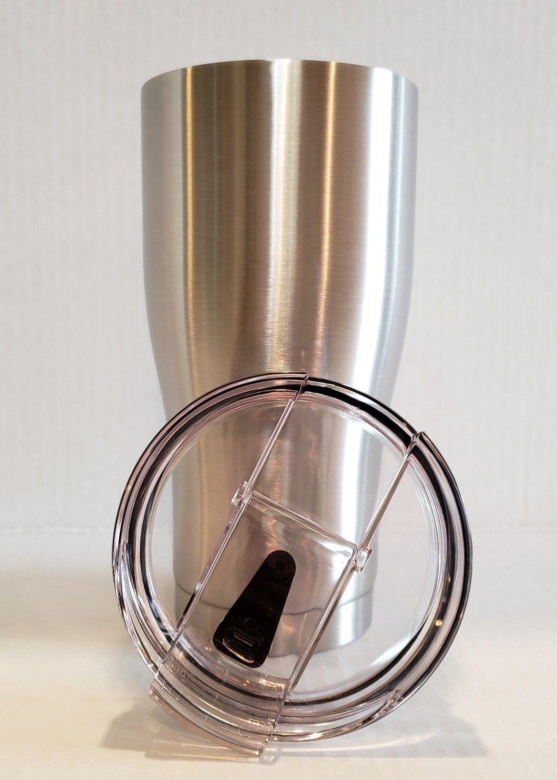 Leak Proof 30oz Modern Curve Tumbler with clear screwon lid. Etsy