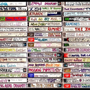 80&#39;s Mixtape – New Wave – Goth – Wall Art – HD POSTER