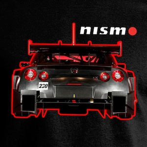 Nissan Super Gt Gtr Nismo Carbon Fiber Back - 100% Ringspun Cotton T-shirt