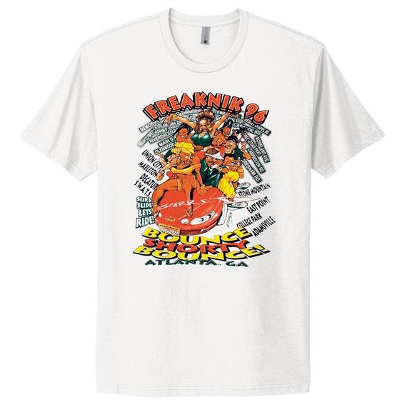 96' Freaknik Atlanta 1996 Bounce - 100% Cotton T-Shirt