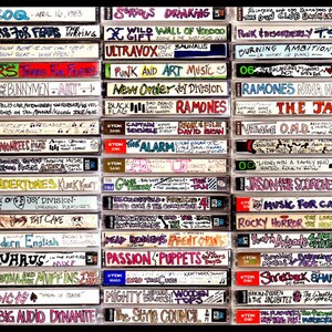80&#39;s Mixtape – New Wave – Goth – Wall Art – BANNER