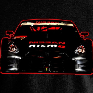 Nissan Super Gt Gtr Nismo Carbon Fiber - 100% Ringspun Cotton T-shirt