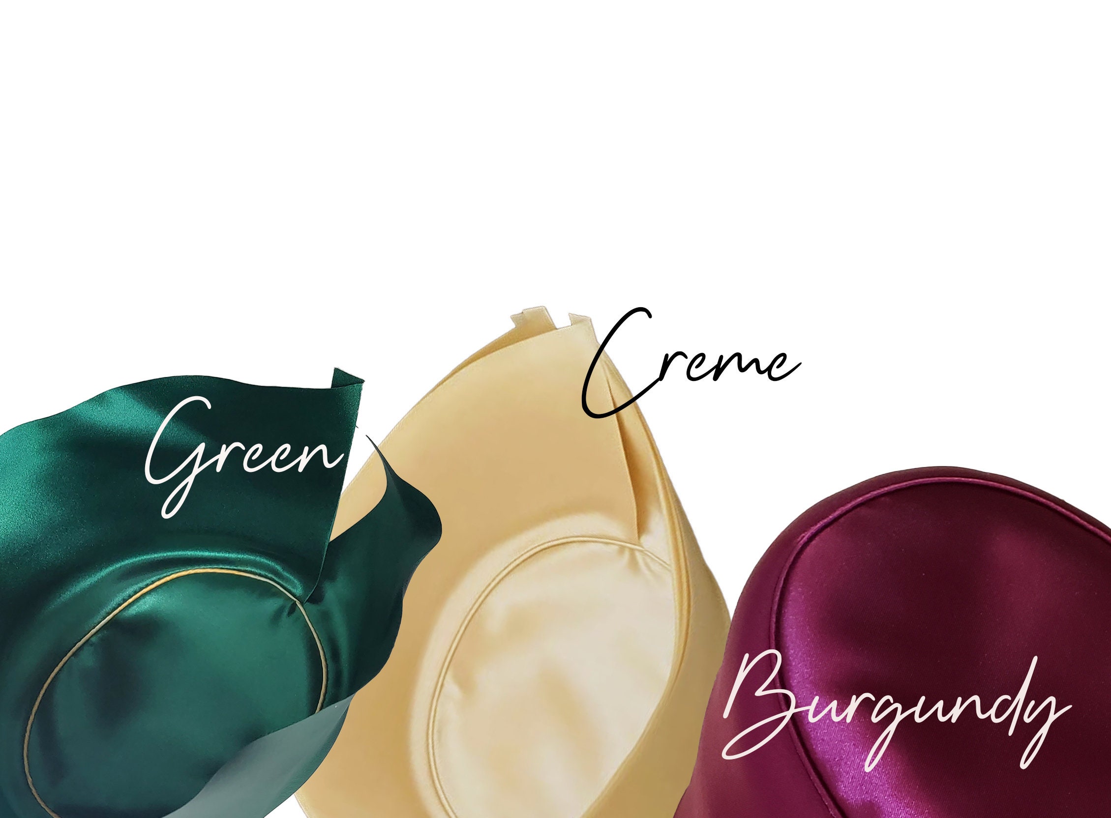5 Hat Liners - Luxurious Satin Silky Feel BULK 5pcs - Etsy