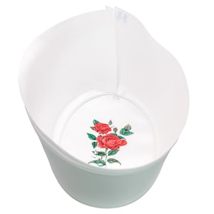 Forro para sombrero, rosa roja