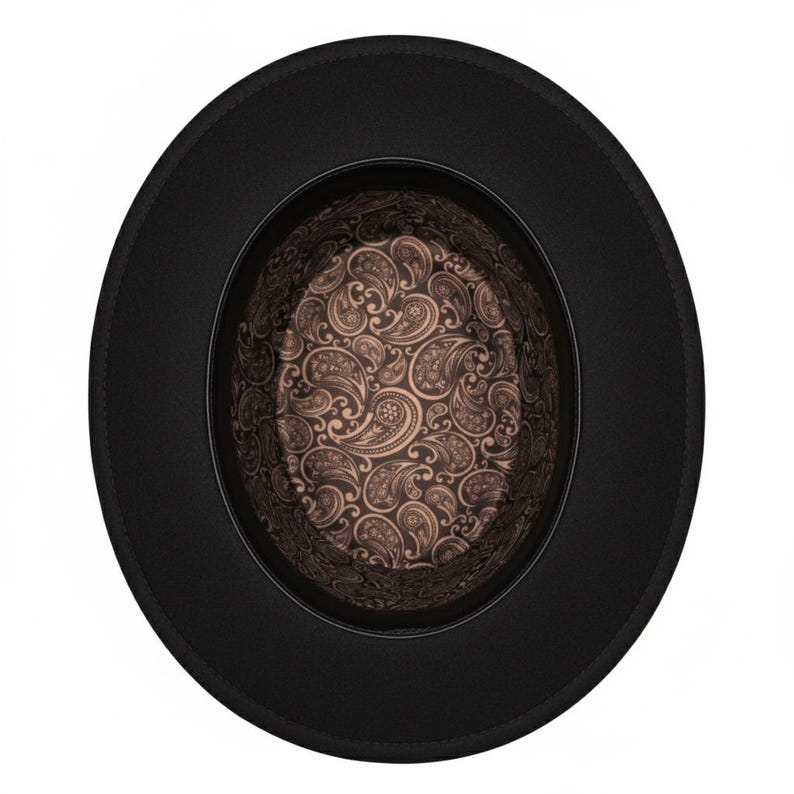 Set of 3 Vintage Western Cowboy Satin Hat Liner ( Also Available in size 8 XXXL - 64cm) image 1