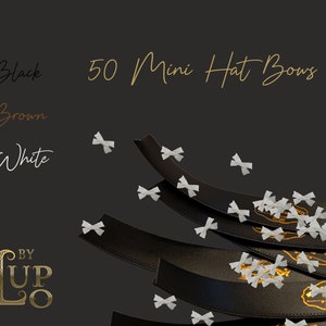 The Bow on the back of the sweatband (100 bows)