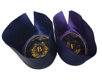 monogrammed hat liner - 1 letter