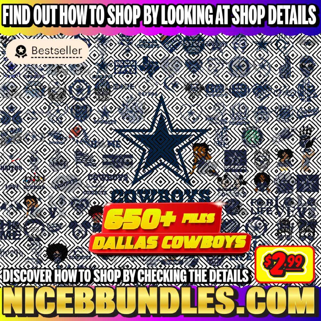 650 Files Dallas-cowboys Team Bundles Svg, Dallas-cowboys Svg, N-F-L ...